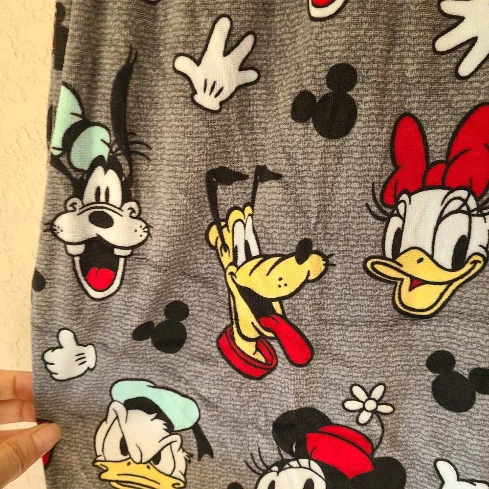Disney MICKEY MOUSE and FRIENDS‎ Pajama Pants SLEEPWEAR Size Med 8-10 - Picture 2 of 4